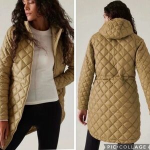 Athleta Whisper Featherless Puffer Parka